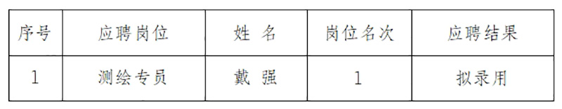 安徽大別山工程咨詢有限公司2024年招聘臨時(shí)工作人員擬錄用公示